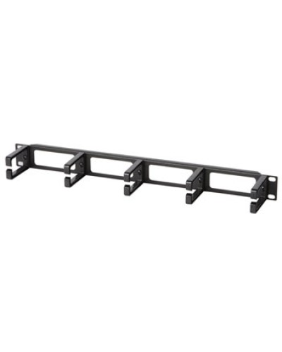Организатор кабельный с пластиковыми кольцами, 19 Hyperline CM-1U-PL в Москве Кабельные органайзеры Pintop.ru