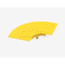 Крышка на горизонтальный изгиб на 90° Hyperline FBTR-120-ELB90CVR