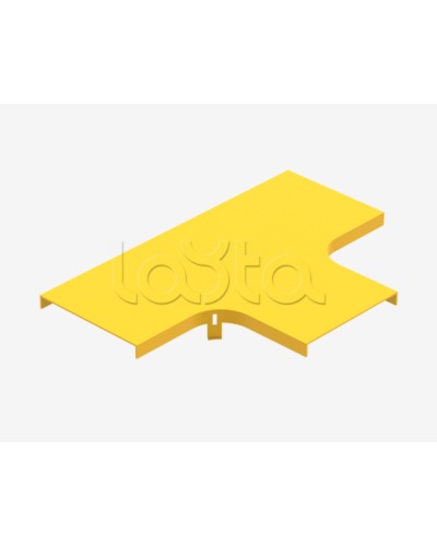 Крышка на ответвитель Т-образный пластиковый Hyperline FBTR-120-TEE-CVR в Москве Аксессуары для лотков Pintop.ru