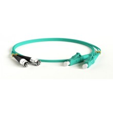 Патч-корд волоконно-оптический Hyperline FC-D2-503-FC/PR-LC/PR-H-30M-LSZH-AQ