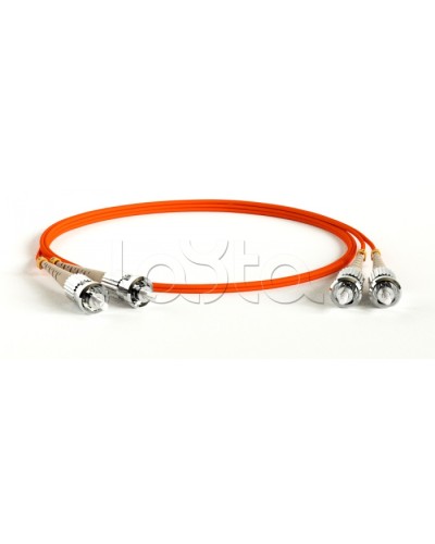 Патч-корд волоконно-оптический Hyperline FC-D2-50-ST/PR-ST/PR-H-1M-LSZH-OR в Москве Патч-корды оптические Pintop.ru