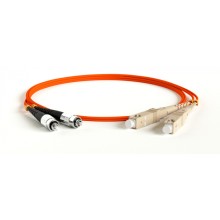 Патч-корд волоконно-оптический Hyperline FC-D2-62-FC/PR-SC/PR-H-20M-LSZH-OR