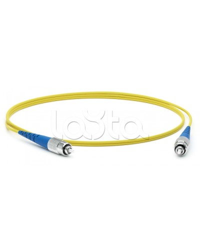 Патч-корд волоконно-оптический Hyperline FC-S2-9-FC/UR-FC/UR-H-1M-LSZH-YL в Москве Патч-корды оптические Pintop.ru