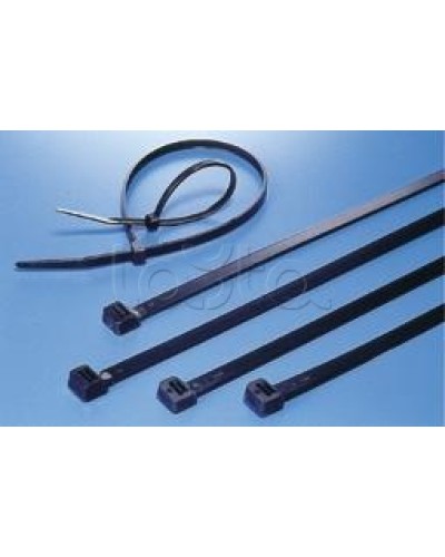 Хомут-стяжка нейлоновый, неоткрывающийся, 250х3.6 мм, черные Hyperline GT-250IBC (100 шт/уп) в Москве Стяжки-хомуты Pintop.ru