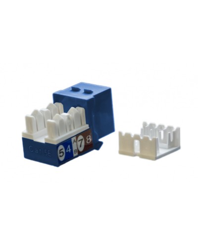 Вставка Hyperline (KJ9-8P8C-C5e-90-BL) в Москве Коннекторы Pintop.ru