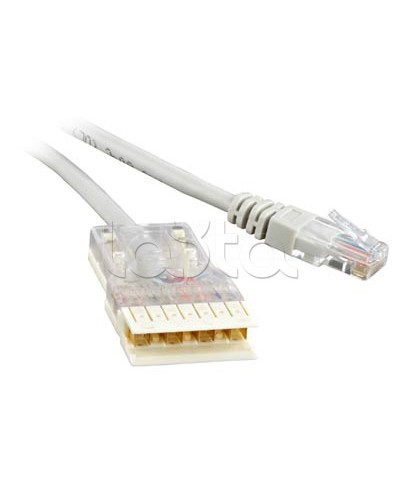 Патч-корд Hyperline PC-110-RJ45-4P-C5e-2M-LSZH-GY в Москве Патчкорды (медные) Pintop.ru