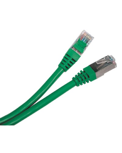 Патч-корд RJ45-RJ45, 4 пары, STP, кат.5е, LSZH (1,5м) Hyperline PC-LPM-STP-RJ45-RJ45-C5e-1.5M-LSZH-GN в Москве Патчкорды (медные) Pintop.ru