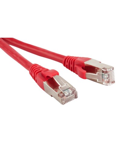 Патч-корд экранированный Hyperline PC-LPM-STP-RJ45-RJ45-C5e-15M-LSZH-RD в Москве Патчкорды (медные) Pintop.ru