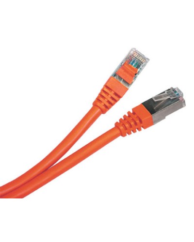 Патч-корд экранированный Hyperline PC-LPM-STP-RJ45-RJ45-C6-1.5M-LSZH-OR в Москве Патчкорды (медные) Pintop.ru