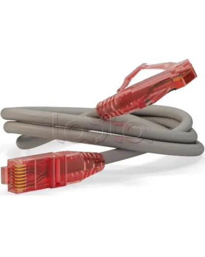 Патч-корд RJ45-RJ45, 4 пары, UTP, кат.5е, LSZH (0,3м) Hyperline PC-LPM-UTP-RJ45-RJ45-C5e-0,3M-LSZH-GY в Москве Патчкорды (медные) Pintop.ru