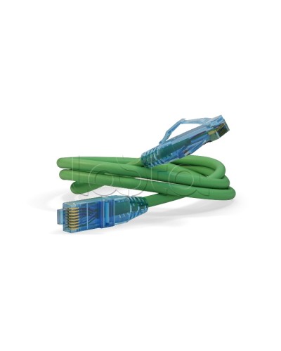 Патч-корд RJ45-RJ45, 4 пары, UTP, кат.6, LSZH (1,5м) Hyperline PC-LPM-UTP-RJ45-RJ45-C6-1.5M-LSZH-GN в Москве Патчкорды (медные) Pintop.ru
