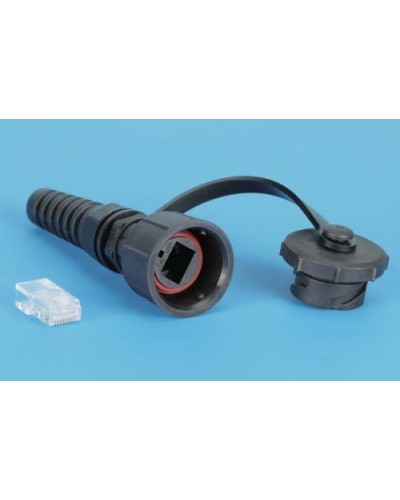 Промышленный разъем RJ-45 Hyperline PLUG-IE-8P8C-P-C5 в Москве Коннекторы и разъемы Pintop.ru
