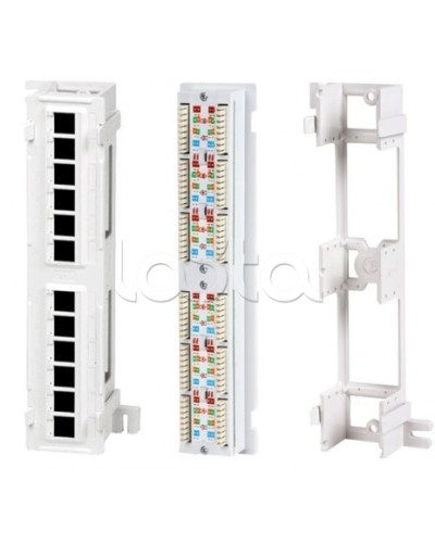 Патч-панель Hyperline PPW-12-8P8C-C5e в Москве Патч панель Pintop.ru