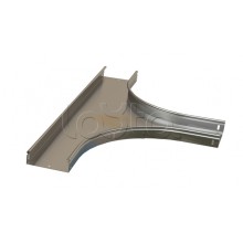 Ответвитель Т-образный горизонтальный плавный Hyperline RST-TTS-400-50-0,8-R100-SZ