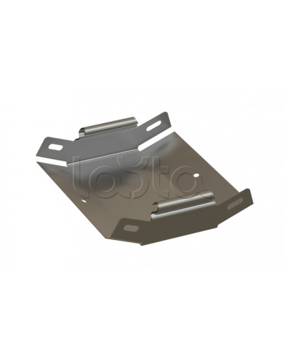 Угол 45° вертикальный внутренний Hyperline RST-VIA45-200-100-0,8-SZ в Москве Аксессуары для лотков Pintop.ru