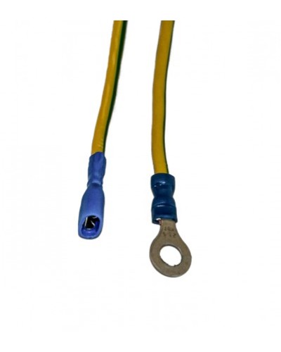 Кабель заземления кольцо-разъем (мама) Hyperline TGRD-CP-25 в Москве Аксессуары для стоек и шкафов Pintop.ru