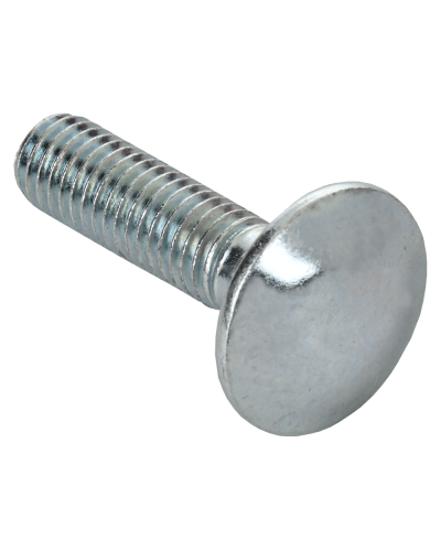 Болт с полусферической головкой и квадратным подголовником DIN 603 М6х20 HDZ IEK (CMZ10-BPL-6-20-HDZ) в Москве Крепеж Pintop.ru