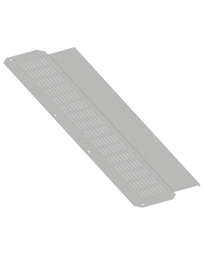 FORMAT Фланец основания встроенного отсека вентилируемый 200х1000мм IEK (FO-00-FBCV-020-100) в Москве Аксессуары для стоек и шкафов Pintop.ru