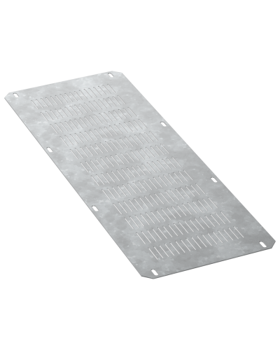 FORMAT Фланец основания вентилируемый в шкаф 400х800мм IEK (FO-00-FBV-040-080) в Москве Аксессуары для стоек и шкафов Pintop.ru