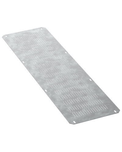 FORMAT Фланец основания вентилируемый в шкаф 400х1000мм IEK (FO-00-FBV-040-100) в Москве Аксессуары для стоек и шкафов Pintop.ru