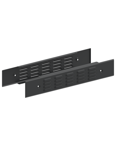 FORMAT Панель цоколя вентилируемая 100х600мм RAL7021 (2шт/компл) IEK (FO-00D-PCV-010-060-7021) в Москве Аксессуары для стоек и шкафов Pintop.ru