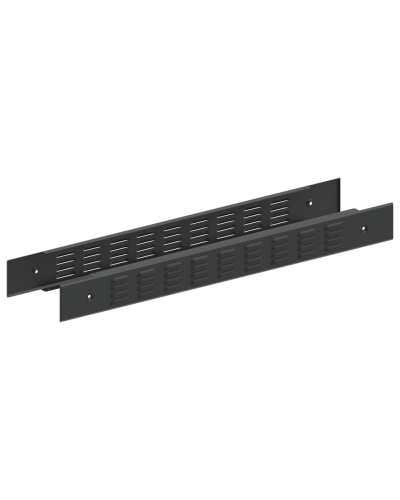 FORMAT Панель цоколя вентилируемая 100х1000мм RAL7021 (2шт/компл) IEK (FO-00D-PCV-010-100-7021) в Москве Аксессуары для стоек и шкафов Pintop.ru