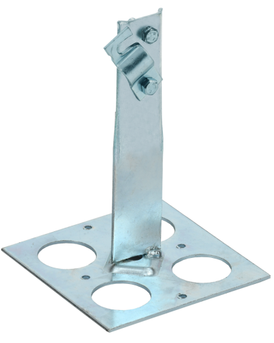 Держатель проводника круглого 6-10мм винтовой IEK (ZDP85-14-1-16-150) в Москве Крепеж Pintop.ru