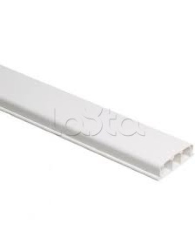 Кабель-канал плинтусного типа 80x20 IEK CKK20-080-020-1-K01 в Москве Кабель-канал Pintop.ru