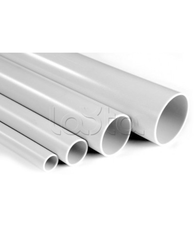 Труба гладкая самозатухающий ПВХ 20 мм IEK CTR10-020-K41-093I (93 м) в Москве Гладкая труба Pintop.ru