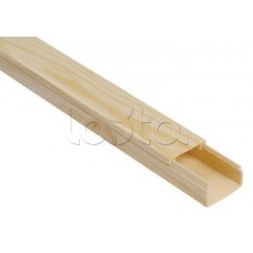 Кабель-канал 20х10 "ЭЛЕКОР" сосна. (96 м) IEK (CKK10-020-010-1-K34)