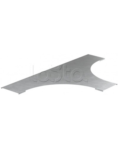 Крышка разв. лестн. LESTA Т-обр. осн. 200мм R600 HDZ IEK (CRT05D-4-200-10-HDZ) в Москве Аксессуары для лотков Pintop.ru