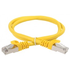ITK Коммутационный шнур кат. 5Е FTP LSZH 7м желтый (PC05-C5EFL-7M)