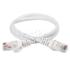 Коммутационный шнур (патч-корд) кат.5E UTP 0,5м белый ITK (PC08-C5EU-05M)