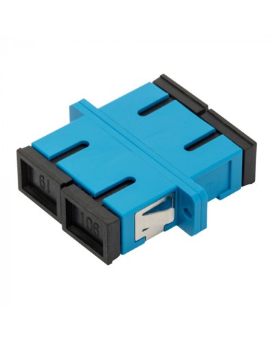 Адаптер оптический SC, SM, дуплексный LANMASTER (LAN-2SC-AM-SM) в Москве Проходные адаптеры и розетки оптические Pintop.ru
