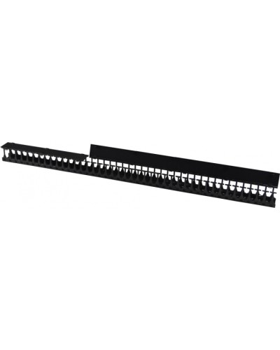 Органайзер 48U глубиной 179 мм, для шкафов LANMASTER DCS шириной 800 мм, черный (2 шт) LANMASTER LAN-DC-CB-48Ux8-VO18 в Москве Кабельные органайзеры Pintop.ru