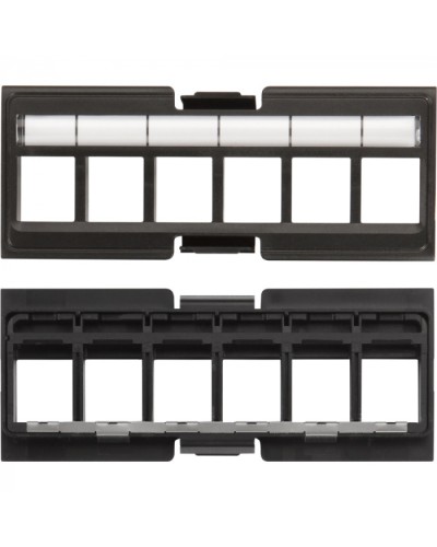 Вставка под кейстоны в модульную панель, экранированная, 6 портов, без шторок LANMASTER LAN-FRM-IN-6OK-SXX в Москве Коммутационные изделия Pintop.ru