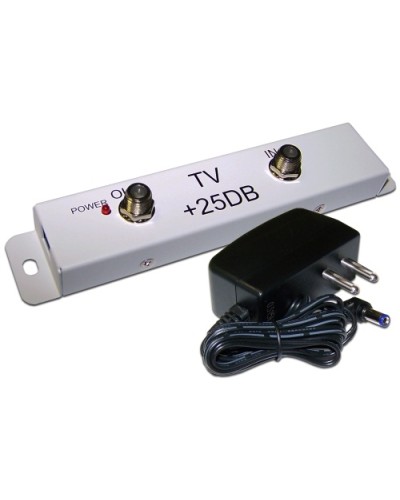 Усилитель TV-сигнала, 25 dB LANMASTER LAN-HCS-TVSA25 в Москве Системы видеонаблюдения Pintop.ru