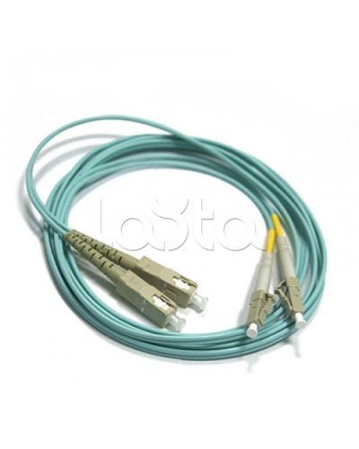 Патч-корд оптический LANMASTER LAN-LC-SС/OM3-15 в Москве Патч-корды и пигтейлы Pintop.ru