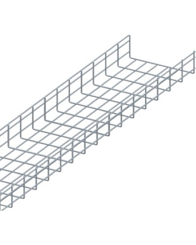 Лоток проволочный 100х300мм, Ф3.8мм, оцинкованный (3 м) LANMASTER LAN-MT100x300-3.8EZ в Москве Кабельные лотки Pintop.ru