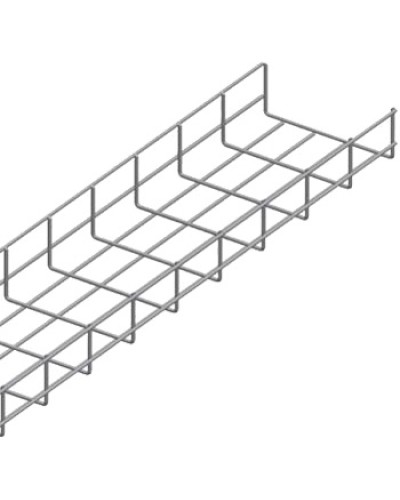 Лоток проволочный 75х100мм, Ф3.8мм, оцинкованный (3 м) LANMASTER LAN-MT75x100-3.8EZ в Москве Кабельные лотки Pintop.ru