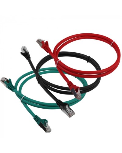Патч-корд LSZH FTP кат.6, 15 м, серый LANMASTER LAN-PC45/S6-15-GY в Москве Патч-корды и пигтейлы Pintop.ru
