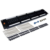 Патч-панель 19", 48 портов RJ-45, категория 6, UTP, 2U LANMASTER LAN-PPL48U6