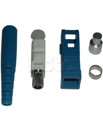 Коннектор SC, многомодовый, 3.0 мм LANMASTER LAN-SC-MM-3 в Москве Коммутационные изделия Pintop.ru