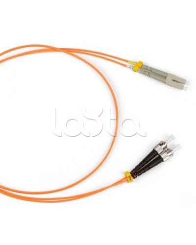 Патч-корд оптический LANMASTER LAN-ST-LC/SA-5.0 в Москве Патч-корды и пигтейлы Pintop.ru