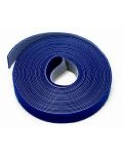 Хомут-липучка LANMASTER шириной 20 мм, 30 м, синий LANMASTER LAN-VCM30M-BL в Москве Стяжки-хомуты Pintop.ru