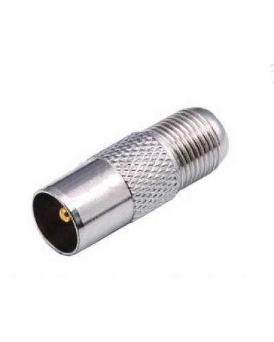 Переходник PAL (TV) штекер - F розетка LAZSO APTVF10 в Москве Коннекторы Pintop.ru