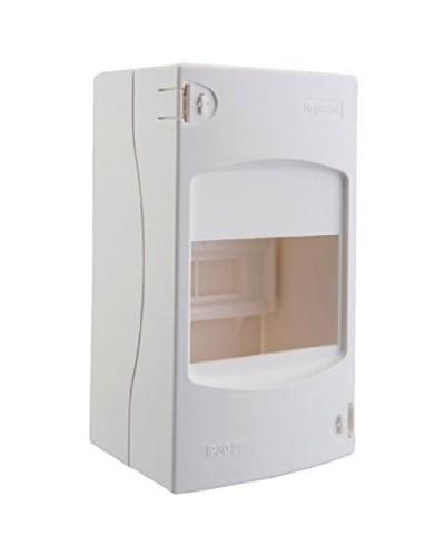 Щиток накладной Mini S 4 модуля белый Legrand 001304 в Москве Боксы для автоматов Pintop.ru