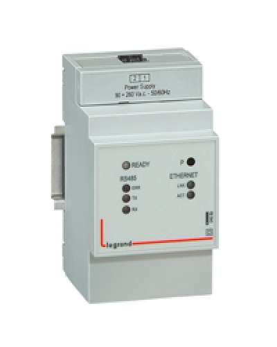 Интерфейс RS 485/Ethernet Legrand 004689 в Москве Дополнительное оборудование для ОПС Pintop.ru