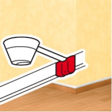 Ответвление Т-образное с перегородкой в 3 плоск. для мини-каналов 32х20 и 40x20 LEGRAND 030216