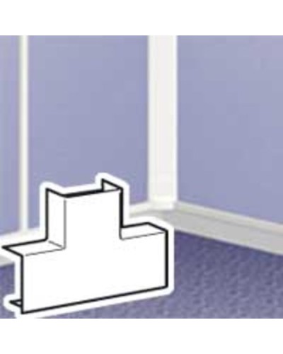 Т-образное ответвление для мини-плинтуса DLPlus 32x16 белый Legrand 033330 в Москве Аксессуары для кабель-канала Pintop.ru